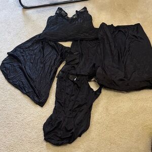 3-Black Slips 1- Body Form